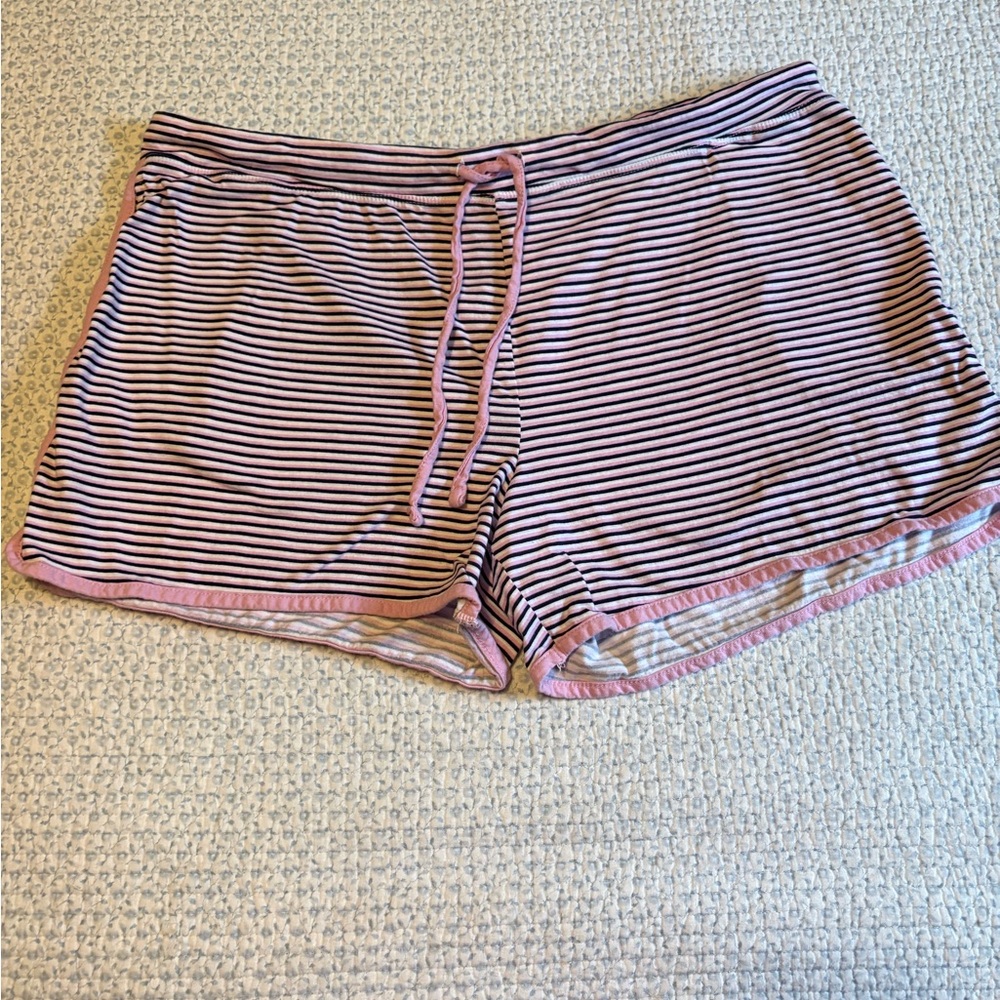 Carole Hochman Striped Sleep Shorts
